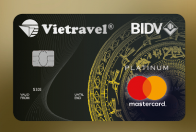Đăng kí thẻ tín dụng BIDV Vietravel Platinum